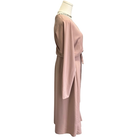 Women's Aritzia Wilfred Josie Luxe Crepe Wrap Dress Size Medium - Picture 11 of 16